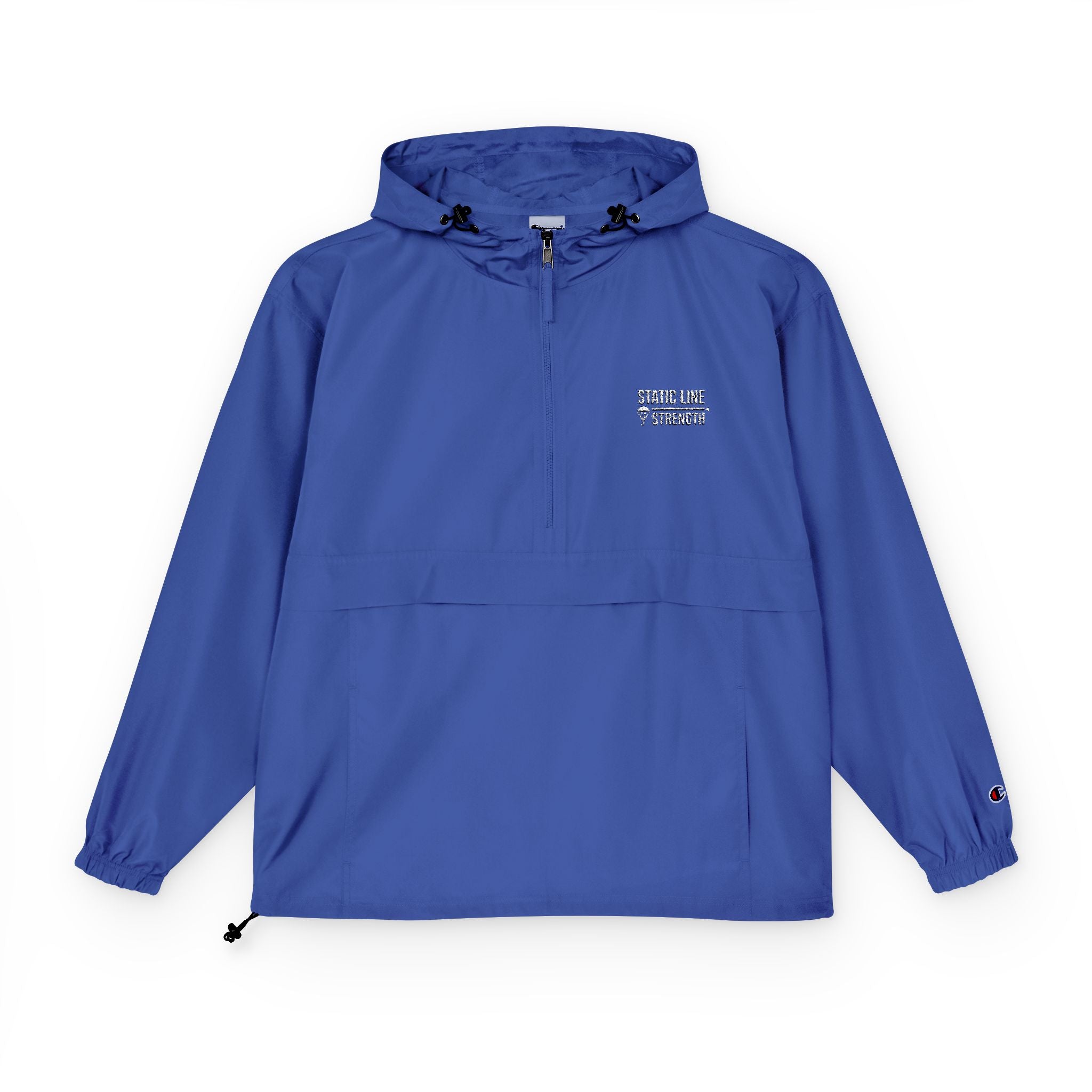 Static Line Strength Lightweight Windbreaker with Chest Logo