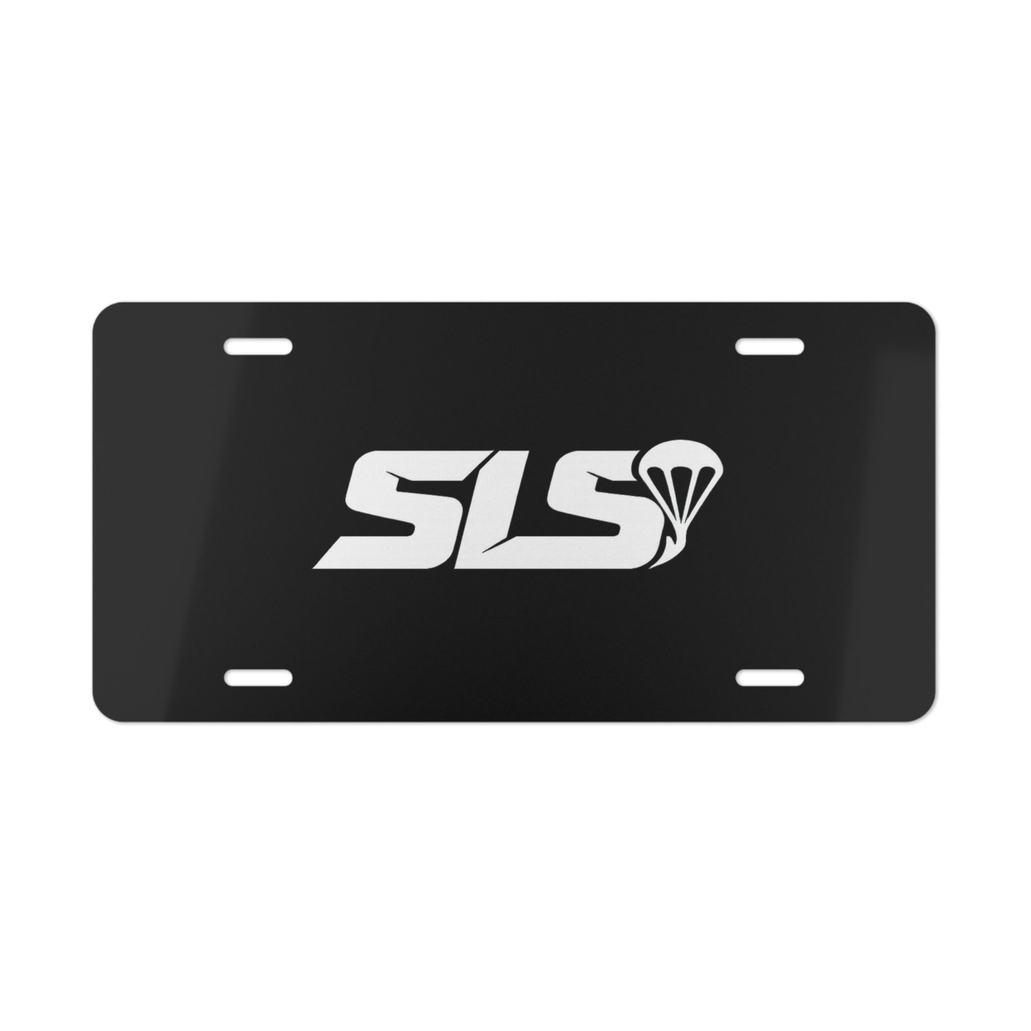 SLS Parachute Logo Vanity License Plate