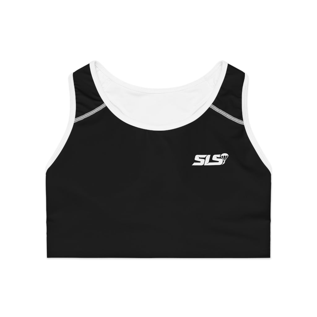 SLS Performance Black Racerback Sports Bra