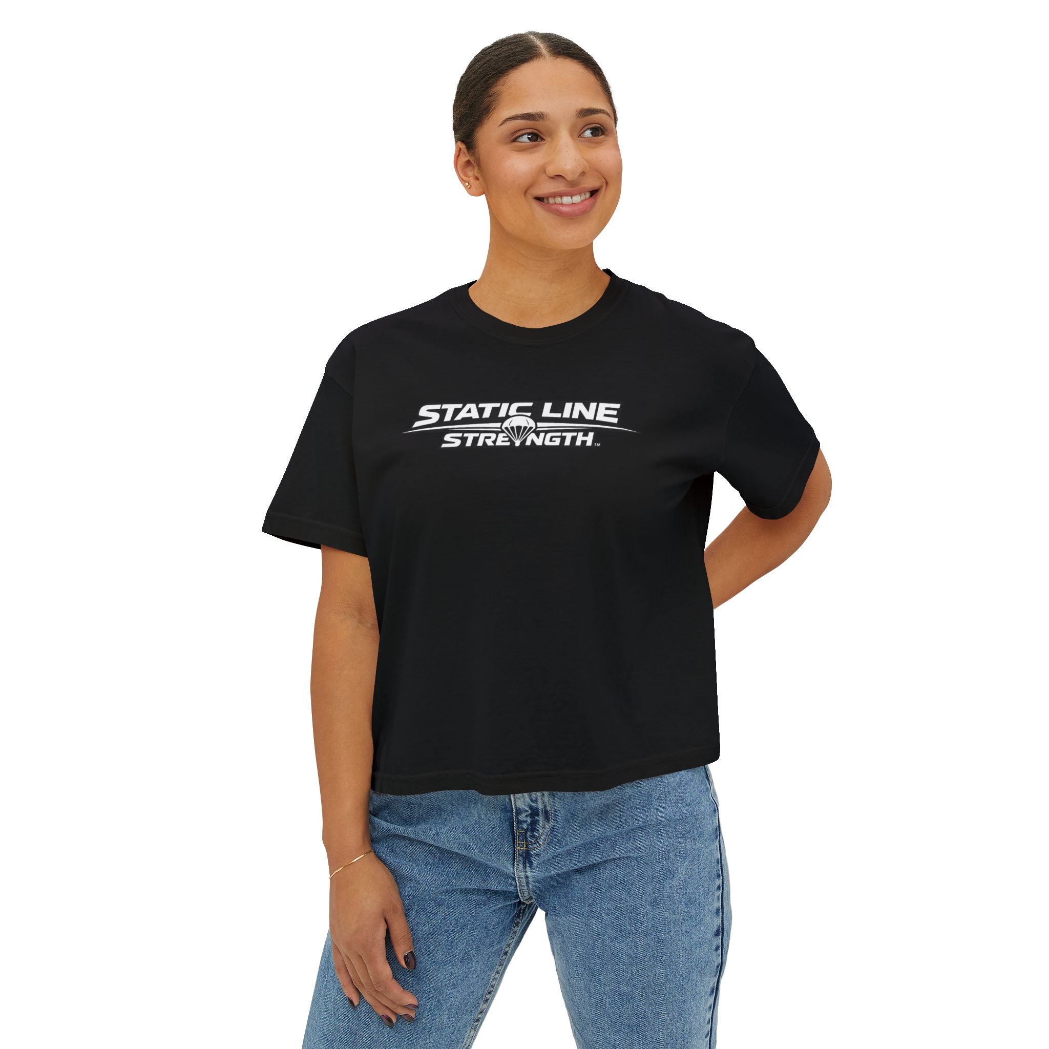 SLS Strong Is Beautiful Boxy Tee