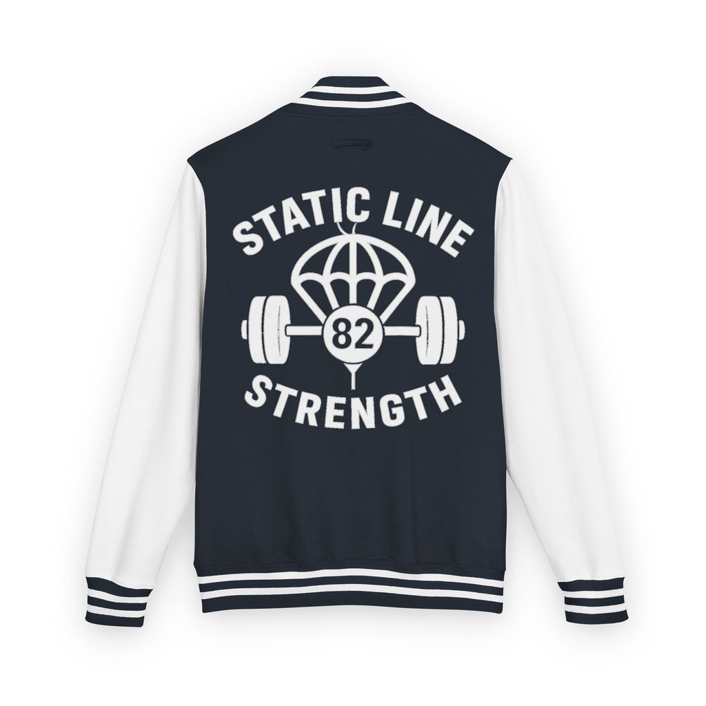 Static Line Strength Letterman Jacket