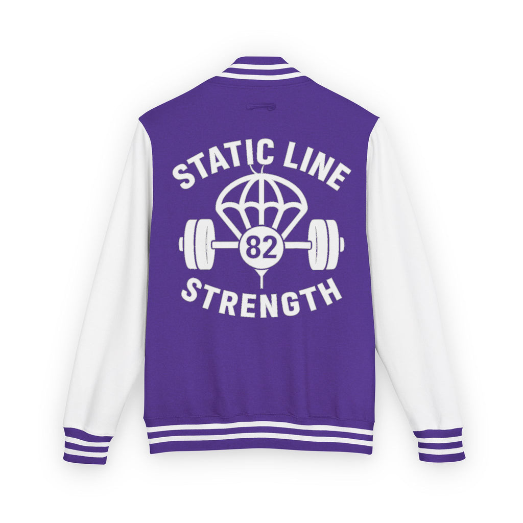 Static Line Strength Letterman Jacket