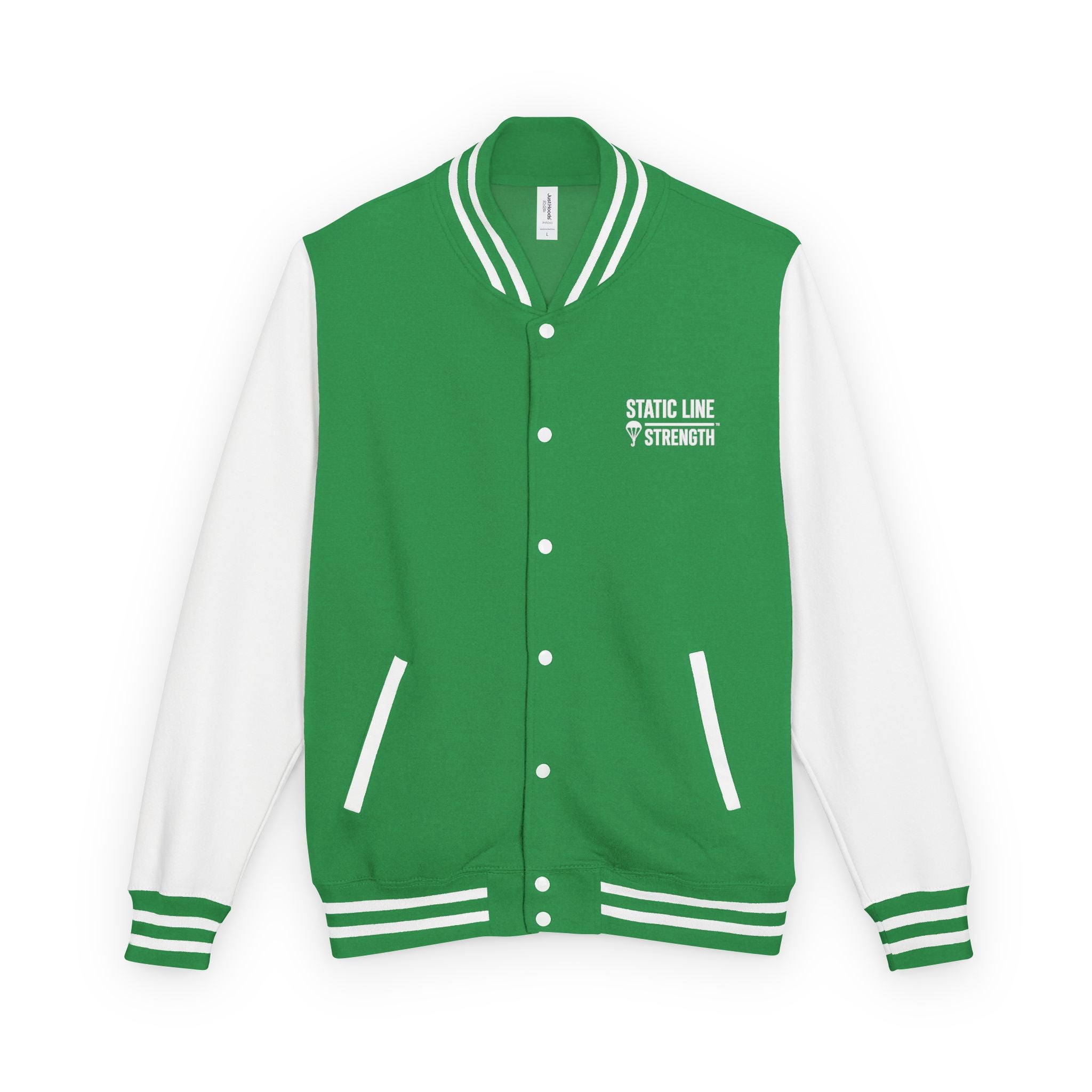 Static Line Strength Letterman Jacket