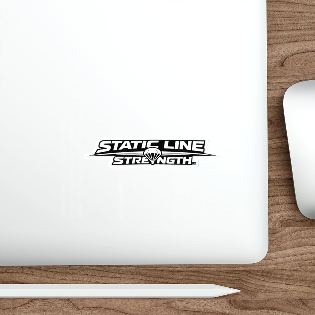 Static Line Strength Die-Cut Sticker