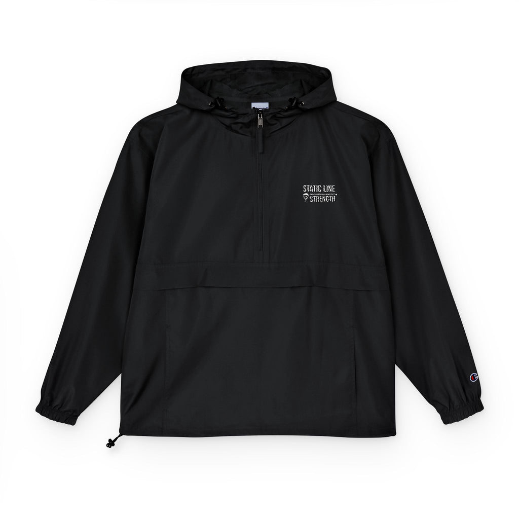 Static Line Strength Lightweight Windbreaker with Chest Logo