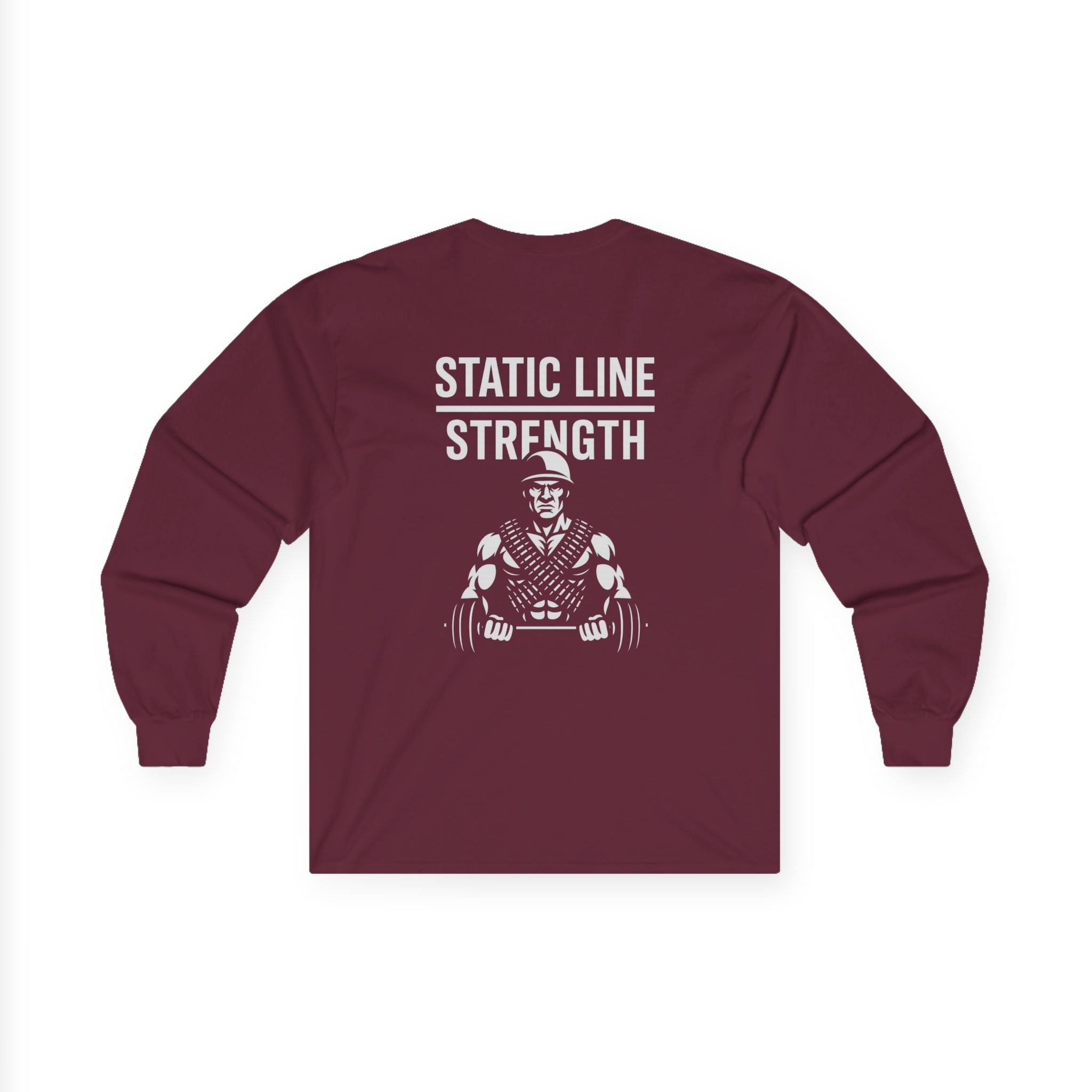 Static Line Strength Cotton Long Sleeve Tee