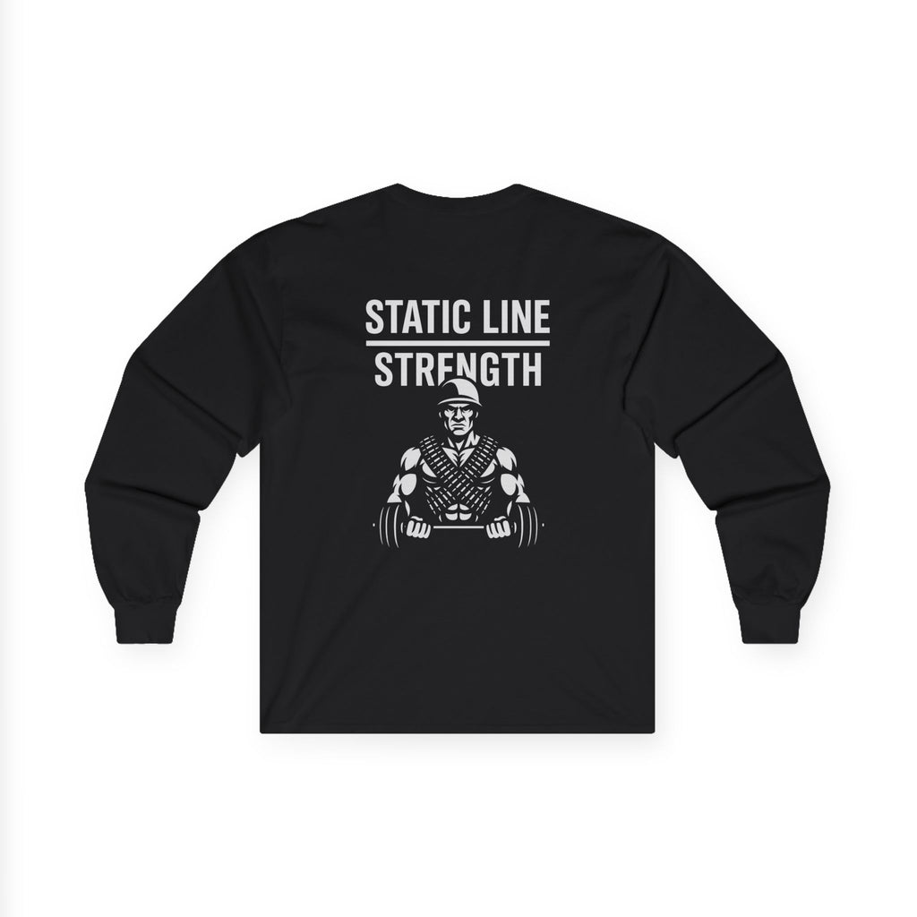 Static Line Strength Cotton Long Sleeve Tee