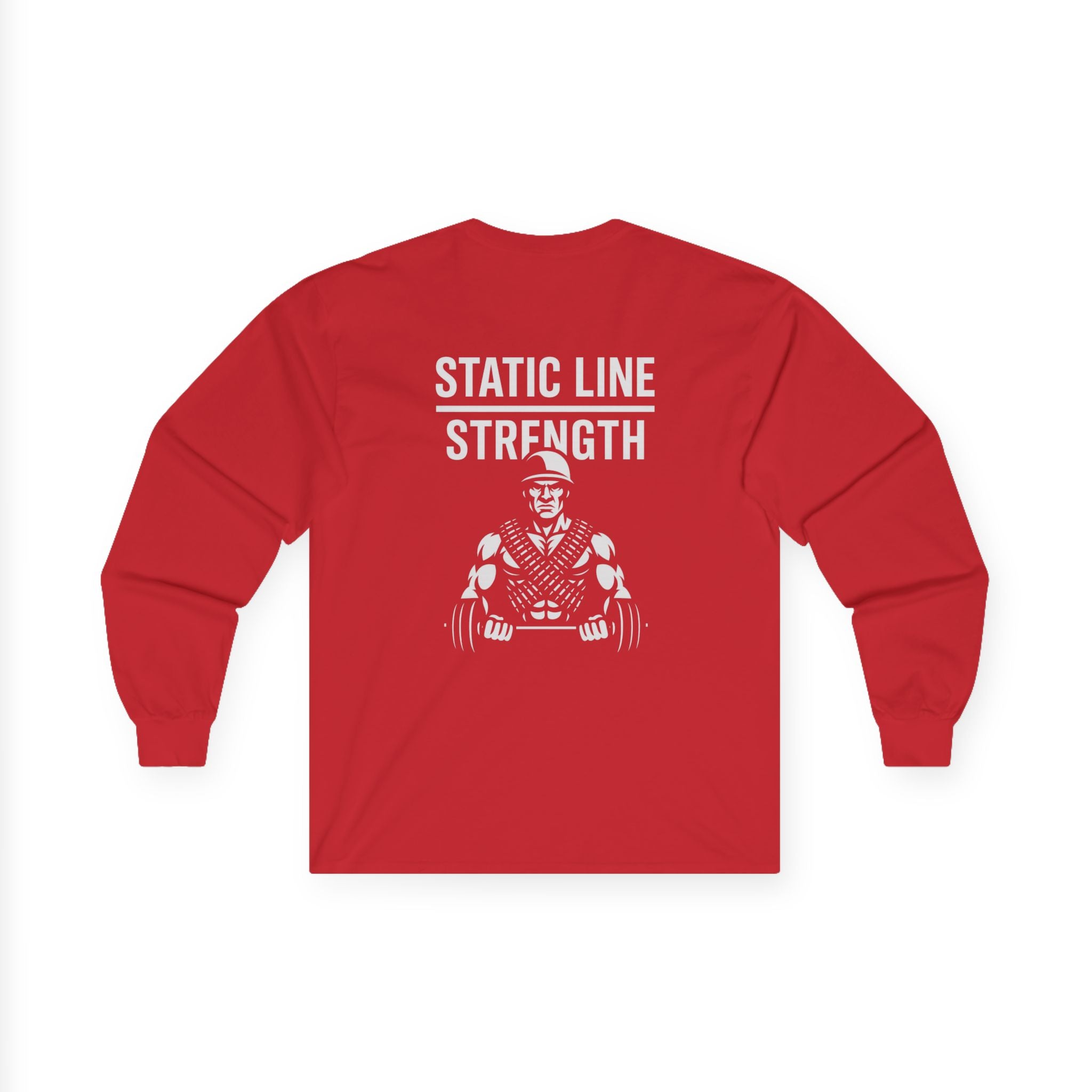 Static Line Strength Cotton Long Sleeve Tee
