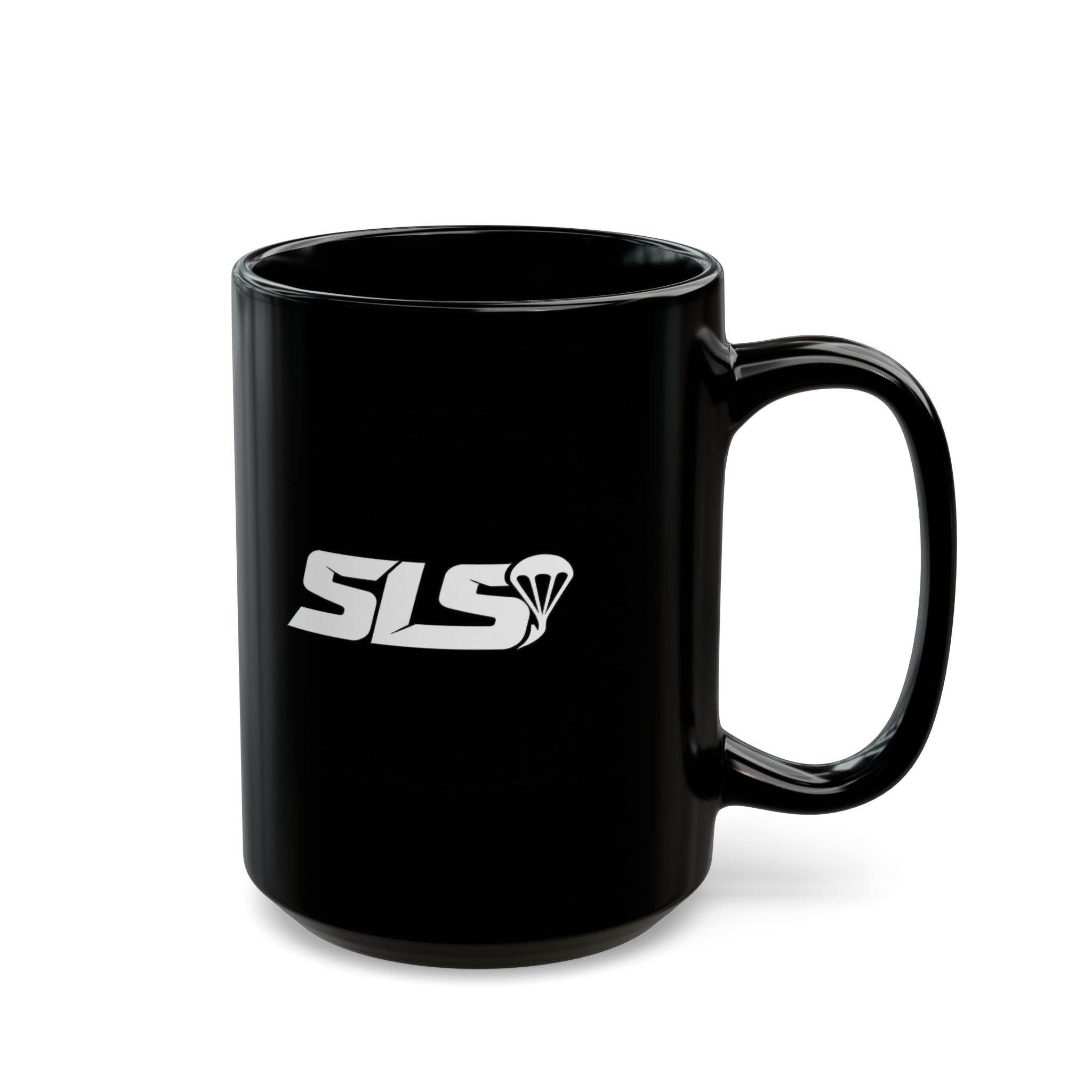 SLS Logo Black Coffee Mug (11oz & 15oz)