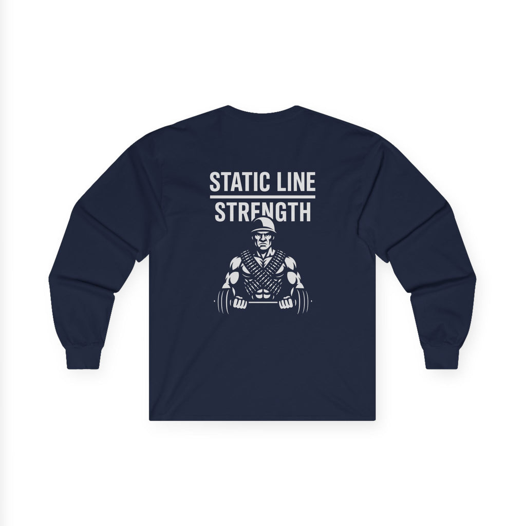 Static Line Strength Cotton Long Sleeve Tee