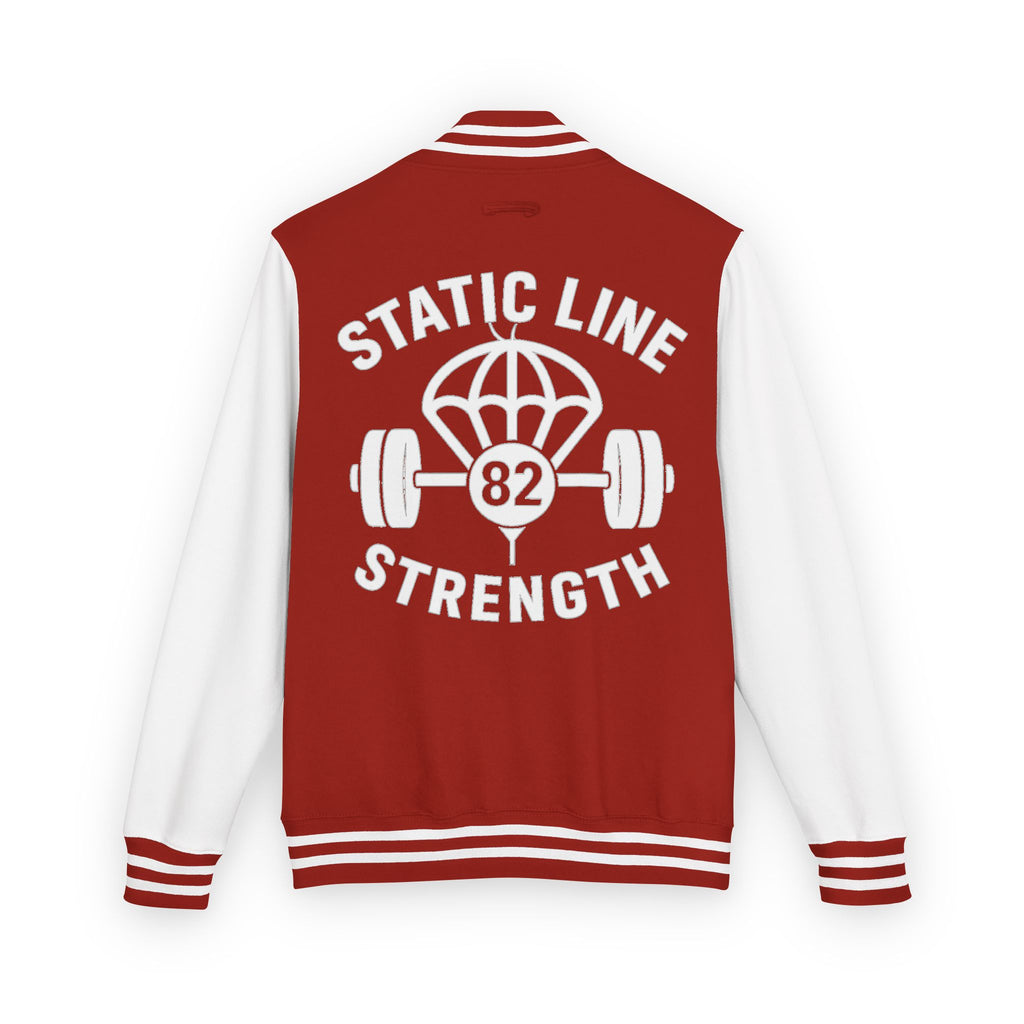 Static Line Strength Letterman Jacket