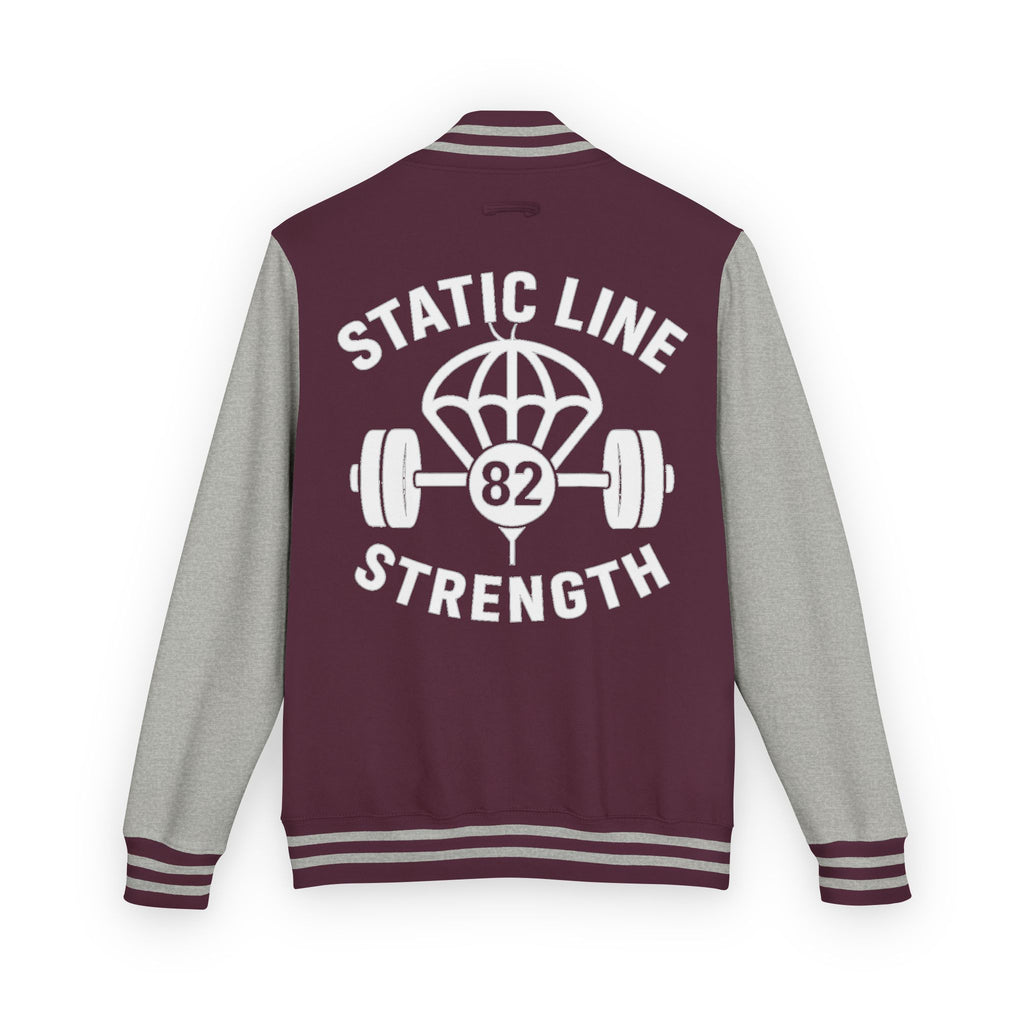 Static Line Strength Letterman Jacket