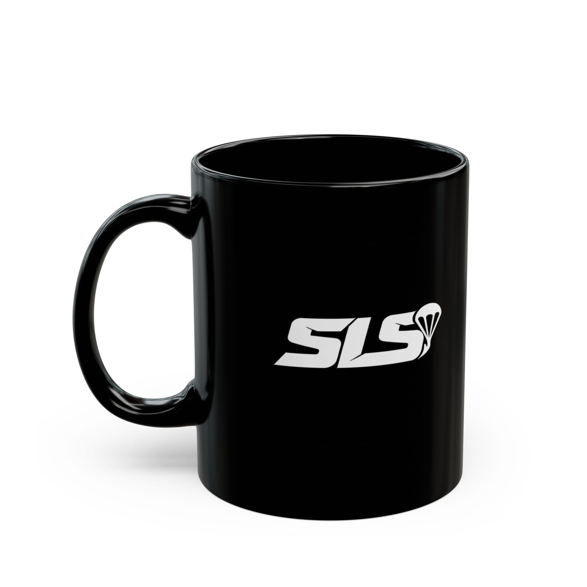 SLS Logo Black Coffee Mug (11oz & 15oz)