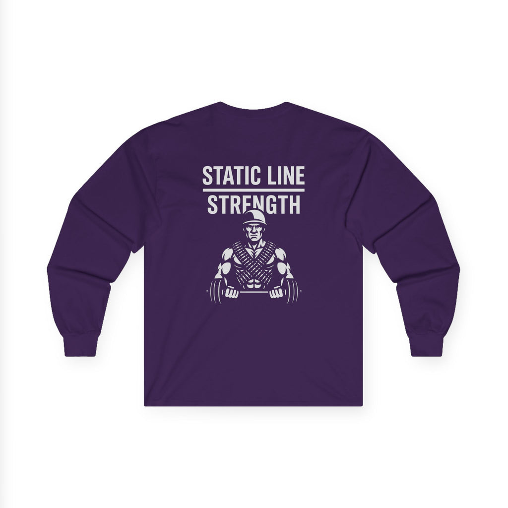 Static Line Strength Cotton Long Sleeve Tee