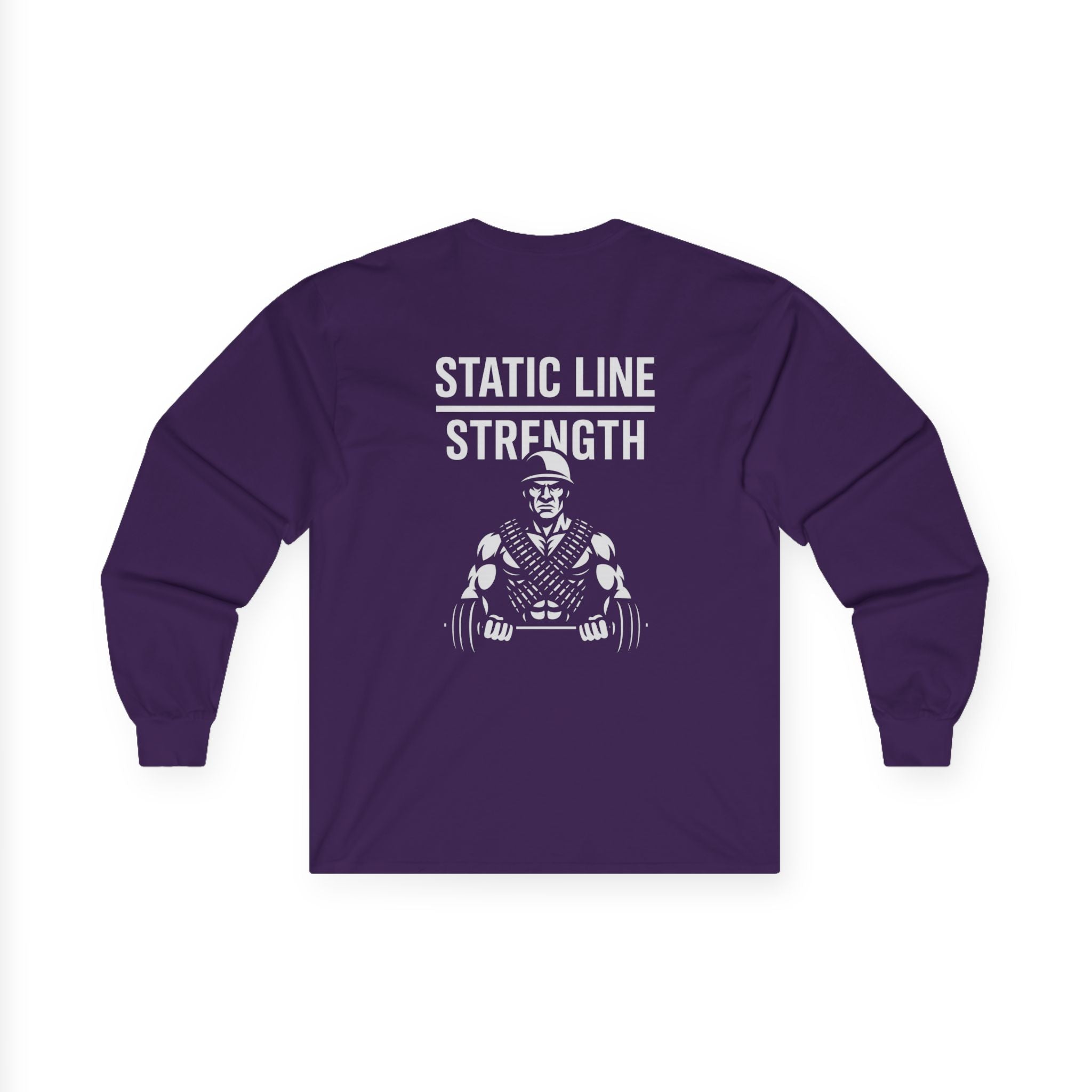 Static Line Strength Cotton Long Sleeve Tee