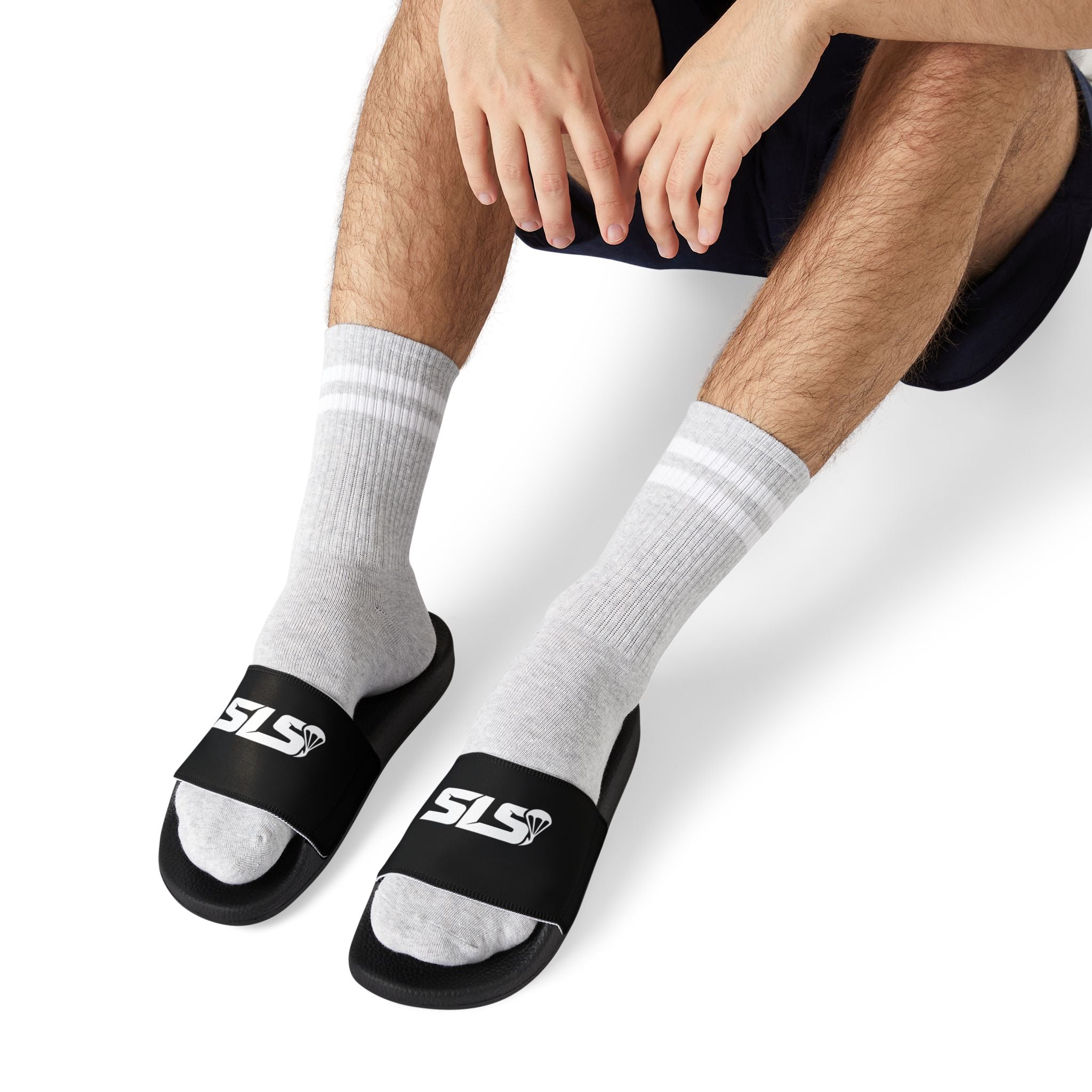 Static Line Strength Removable-Strap Men's Slides