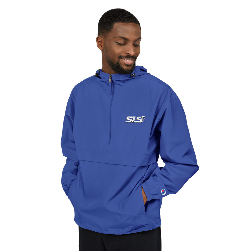 Static Line Strength Lightweight Windbreaker with Chest Logo
