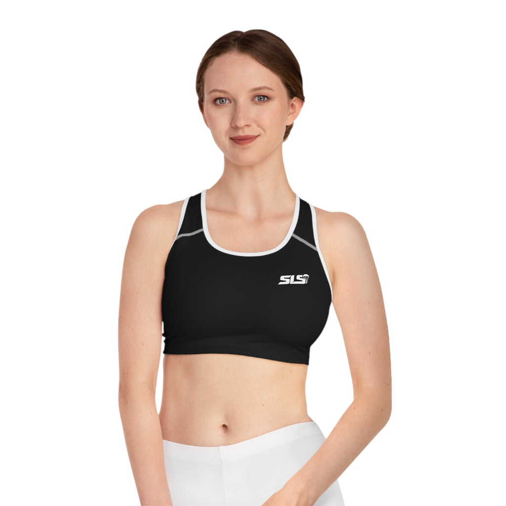 SLS Performance Black Racerback Sports Bra
